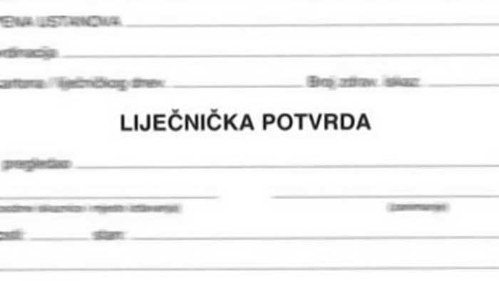 Liječnička potvrda